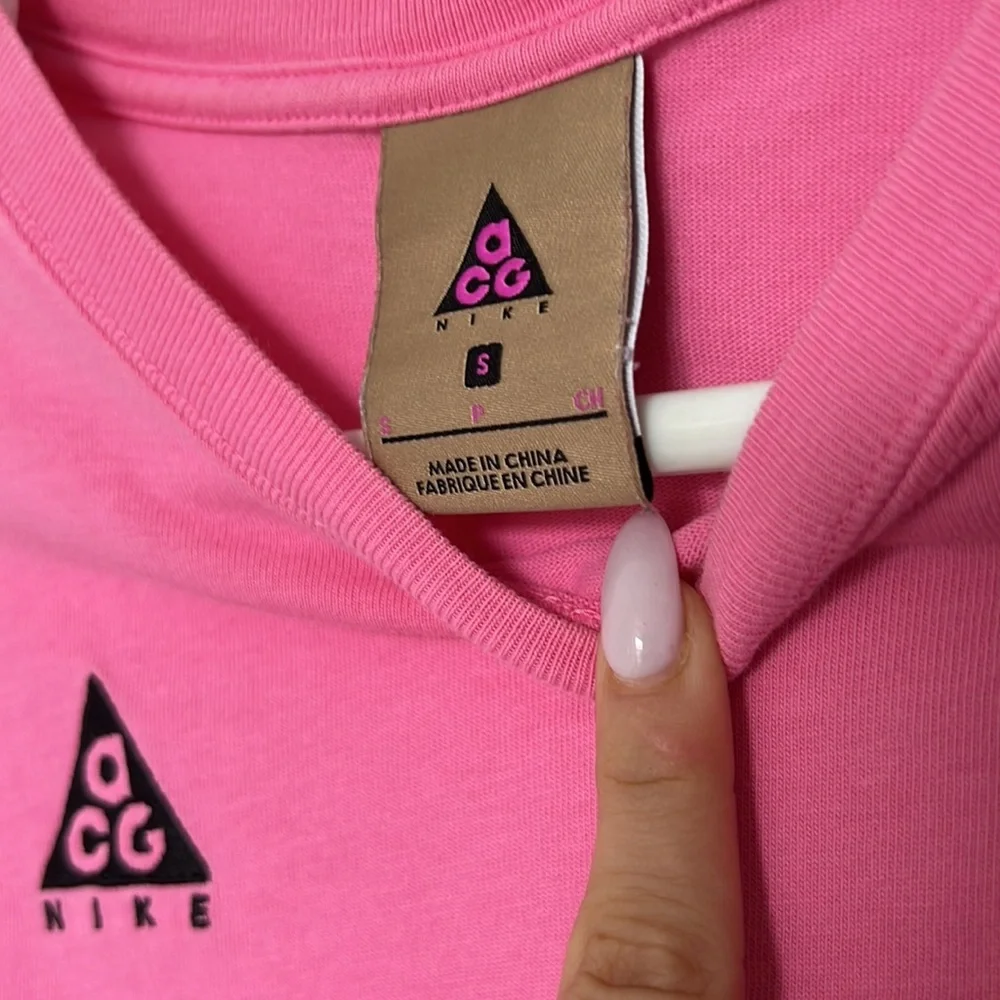 Nike Lab ACG Lotus Blossom Pink Tee - Picture 6 of 7